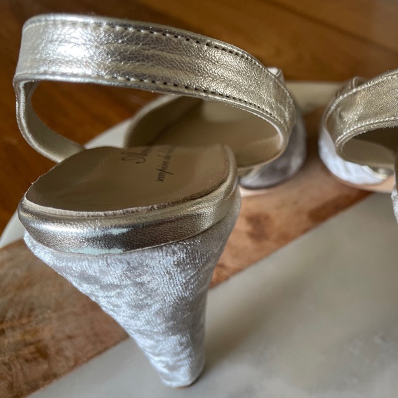 Anniel for BHLDN, Libellule Heels, EU size 40 Beige/Gold - Picture 4 of 7